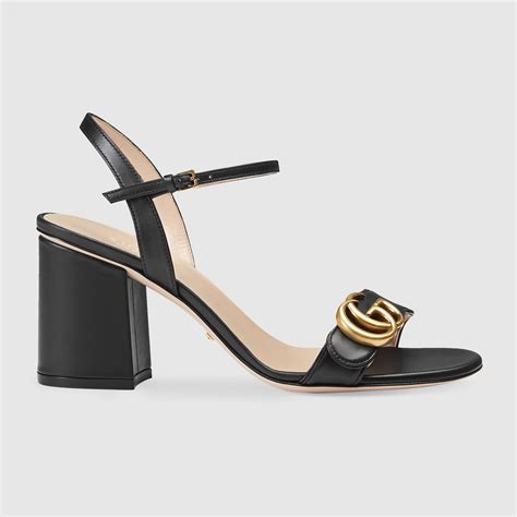 gucci heel sandals|gucci sandals women heels.